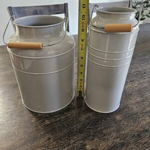 Decorative container set of 2
